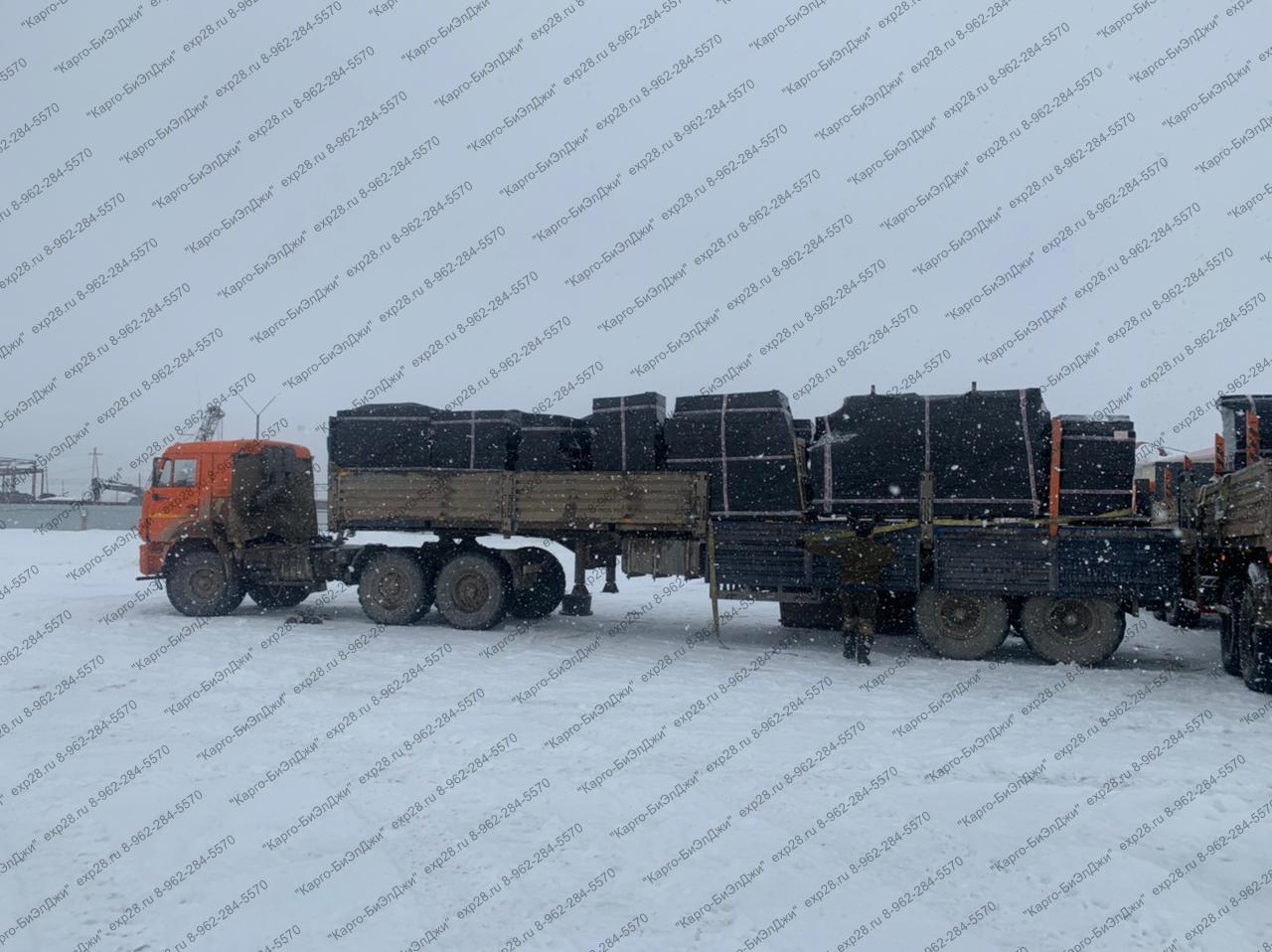 Перевозка грузов в Аян Хабаровского края
